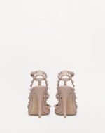 ROCKSTUD ANKLE STRAP PUMP WITH TONAL STUDS 100 MM - Image 5